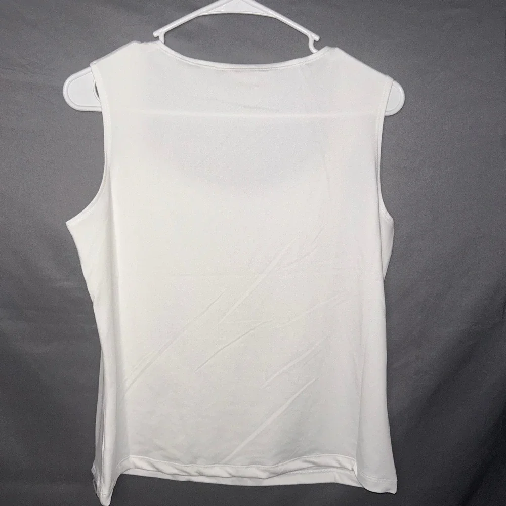 Justice‎ Looney Tunes Girls XL Plus 16P/18P White Thats All Folks Bow Tank Top